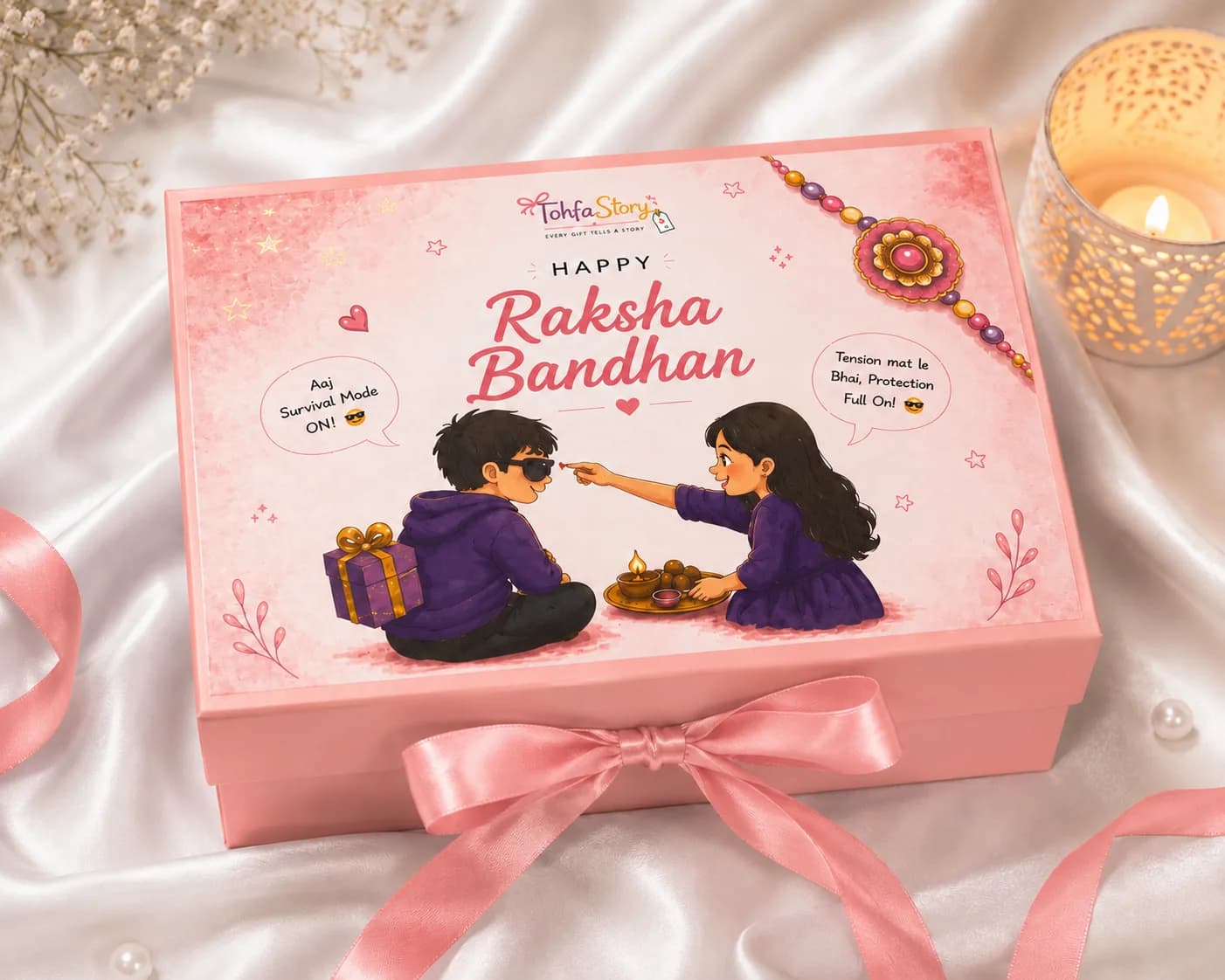 TohfaStory Classic Raksha Bandhan Gift Hamper